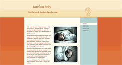 Desktop Screenshot of barefootbelly.com